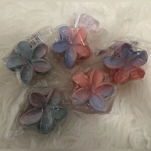 Gradient Flower Hair Claw